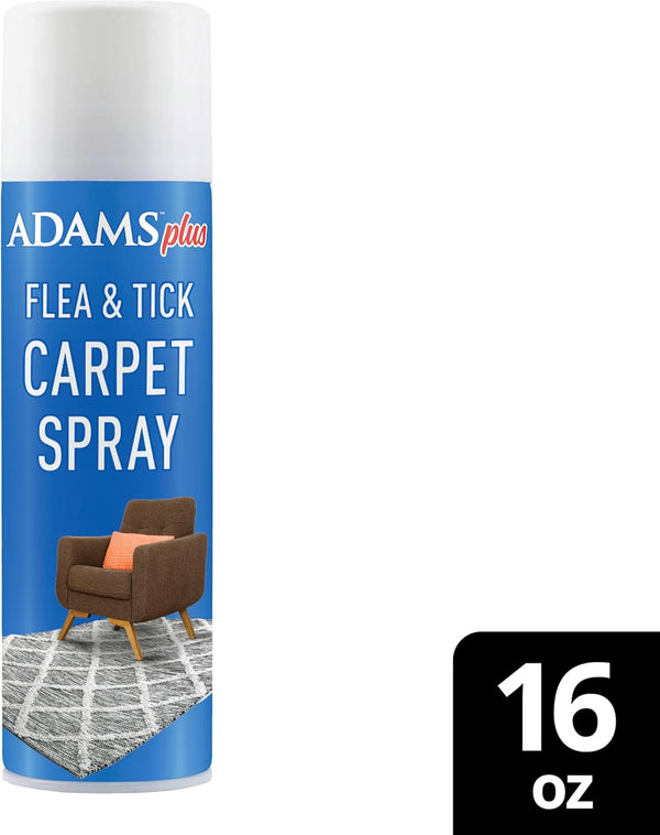ADAMS plus Flea & Tick Carpet Spray, Flea Spray for Home, 16 Oz10