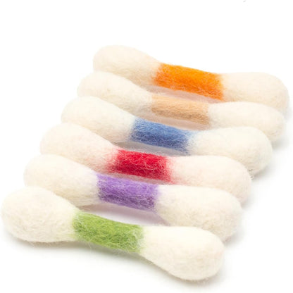 Glaciart One Swabs Cat Toys with Catnip - 6 Pk | Durable for Chew, Cute Cat Toys Interactive Kitty for Boredom, Exercise, & Play | Filled W/Organic Catnip for Anxiety & as Digestive Aid | Gift Idea14