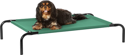 Amazon Basics Cooling Breathable Elevated Dog Bed with Metal Frame for Large Dogs, 51" X 31" X 8", Grey14