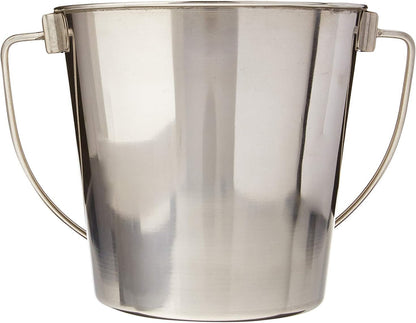 Advance Pet 16 Qt (4 Gal) Stainless Steel Bucket – Heavy Duty, Rust Resistant, Dishwasher Safe for Dogs, Livestock & Kennels5