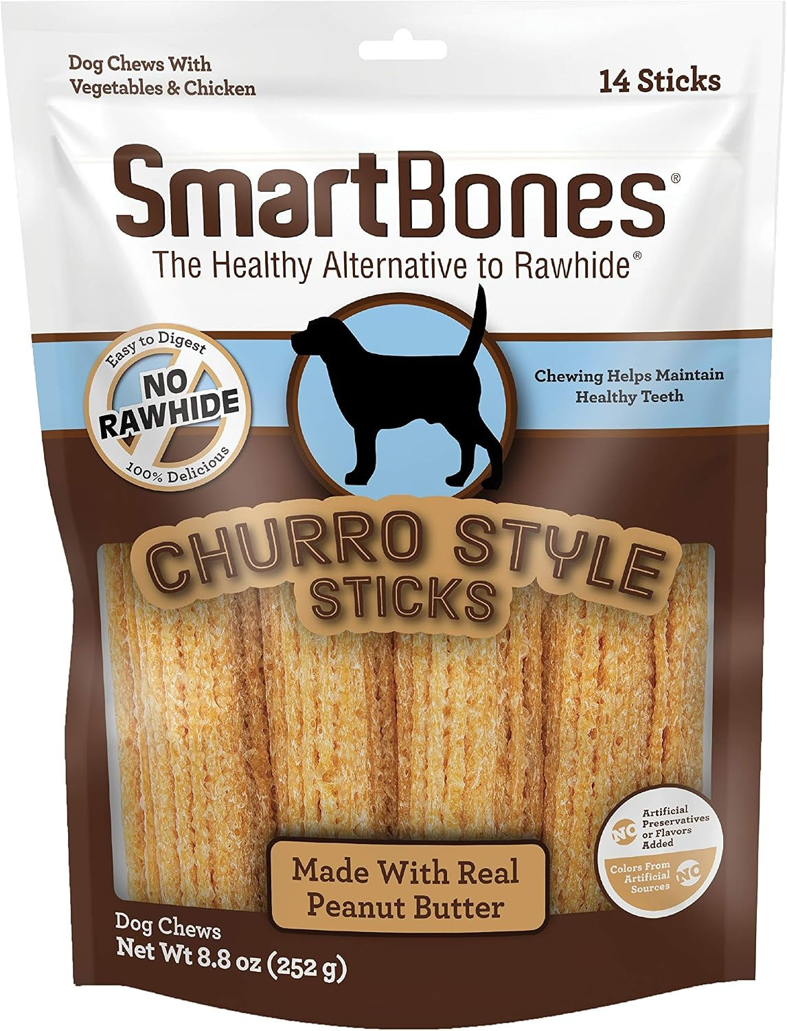 smartbones-churro-style-mini-sticks-28-count-made-with-real-peanut-butter-rawhide-free-chews-for-dogs-7-90-ounce-pack-of-1
