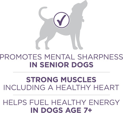Purina ONE High Protein Dry Senior Dog Food plus Vibrant Maturity Adult 7 plus Formula - 8 Lb. Bag4