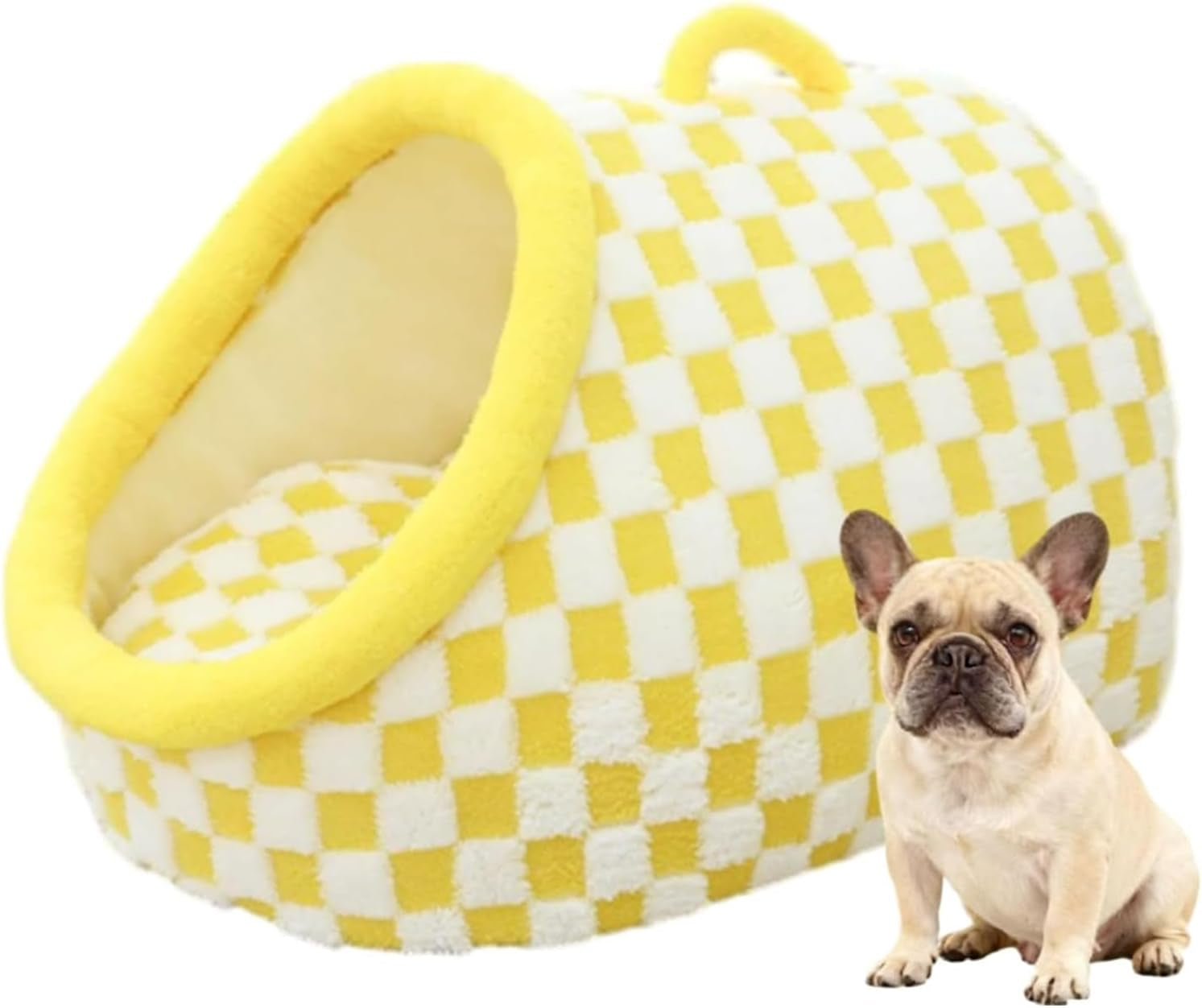 warm-nest-dog-bed-soft-cozy-pet-cave-with-removable-cushion-non-slip-washable-soft-slipper-cave-for-small-and-medium-pets-blue-large