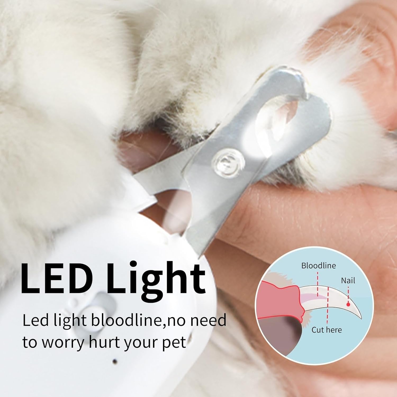 pakeway-pet-nail-clipper-with-led-u-v-light-cat-claw-trimmer-with-ultra-bright-led-light-for-nail-bloodline-to-avoid-over-cutting-sharp-angled-blade-grooming-tool-for-dog-cat-rabbit-small-animals