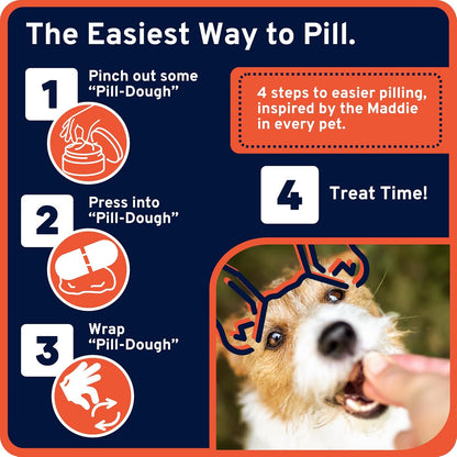 Ultra Easy Pill-Dough Treat Paste Wrap for Dogs & Cats - Forms a Custom Pocket to Hide Pet Medications - Pro Line3