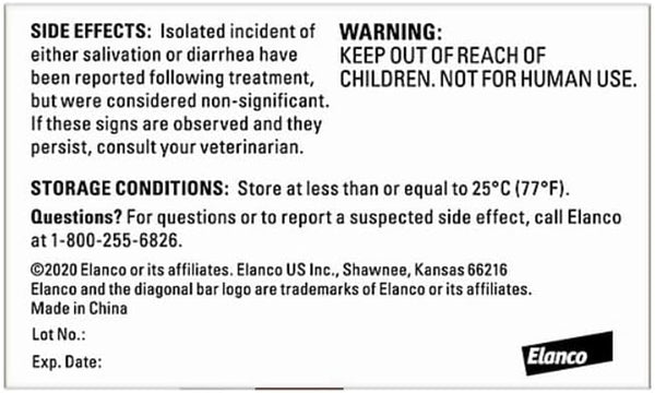 Elanco Tapeworm Dewormer (Praziquantel Tablets) for Cats and Kittens 6 Weeks and Older, 3-Count8