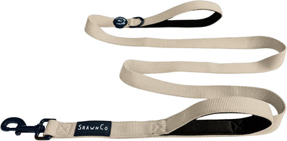 Shawnco Dream Walk Dog Leash- Premium, Nylon Pet Leash with Soft Neoprene Handle for Small, Medium and Large Dogs (ICY Lilac, M/L 6FT W/ 2 Handles)40