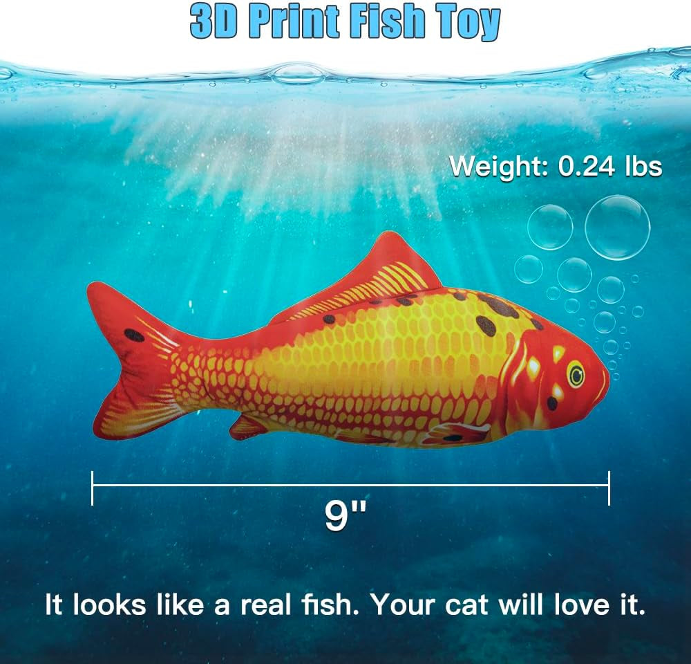 tooge-2-pack-9-floppy-fish-cat-toys-with-silvervine-and-catnip-for-indoor-cats-for-small-dogs-interactive-automatic-flopping-fish-cat-kicker-toys-for-cats-puppy-small-dog