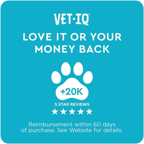 Vetiq Advanced Hip & Joint Chews, 60 Ct Chicken Flavor, Glucosamine for Dogs, Hip and Joint Supplement with Omega 3, Chondroitin, MSM, Green Lipped Mussel, Increases Mobility, Maintains Muscles | Increases Mobility & Maintains Muscle; Glucosamine, Chondroitin, MSM & Omega-3; Green Lipped Mussel; Chicken Flavor8