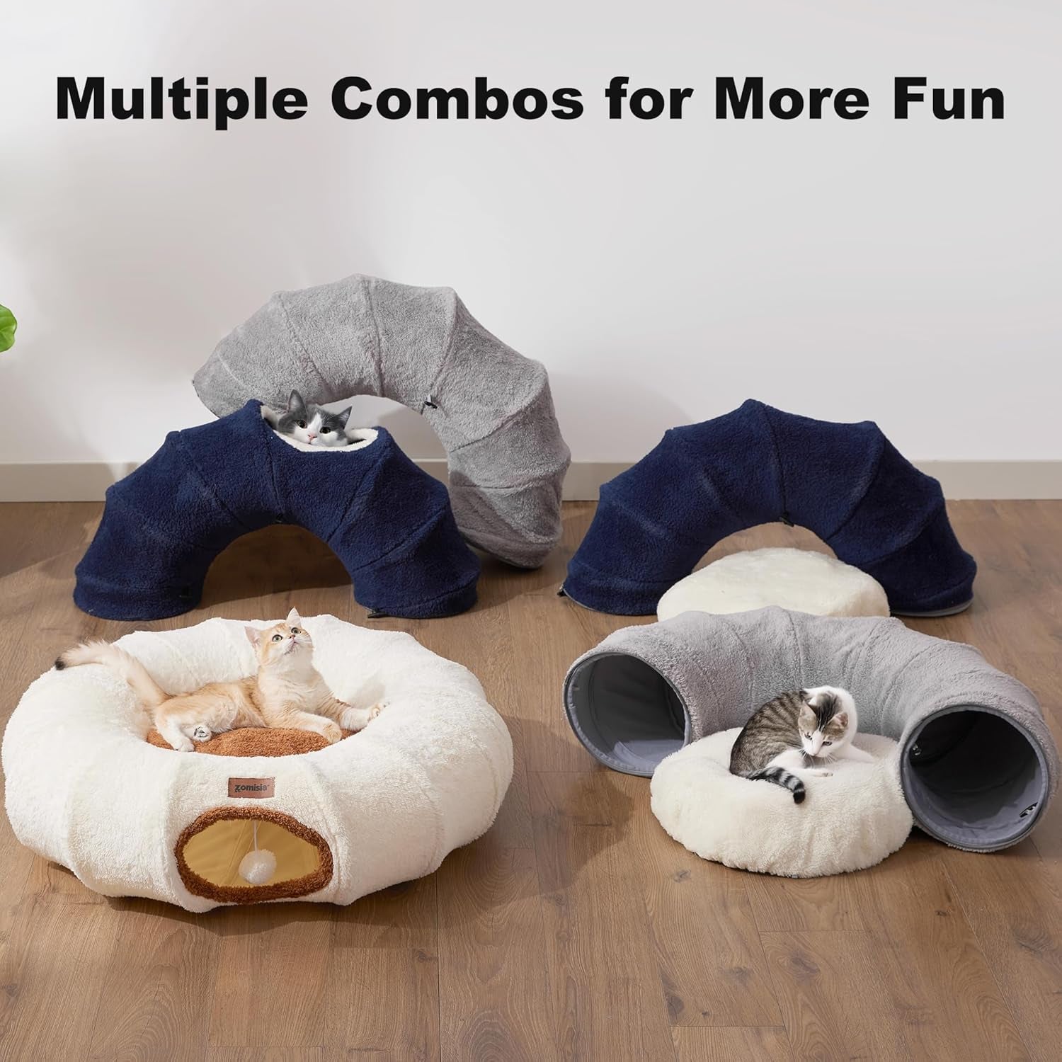 zomisia-cat-tunnel-bed-for-indoor-cats-cute-cat-donut-toy-tunnel-for-small-large-cats-peekaboo-pet-cave-play-tunnel-toys-for-kitten-rabbit-beige
