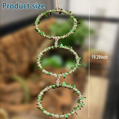 Snake Climbing Rings for Ball Python- Enclosure Accessories – Reptile Habitat Decor, Climbing Branches & Bedding for Ball Python, for Corn Snake Enhancement Ring Toys2