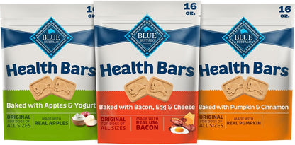 Blue Buffalo Health Bars Pumpkin & Cinnamon Crunchy Dog Biscuits, Oven-Baked with Pumpkin & Natural Ingredients, Healthy Dog Treats with No Artificial Flavors or Preservatives, 16 Oz.39