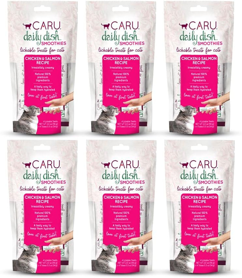 caru-daily-dish-tuna-flavored-cat-smoothies-0-5oz-tubes-4-pack