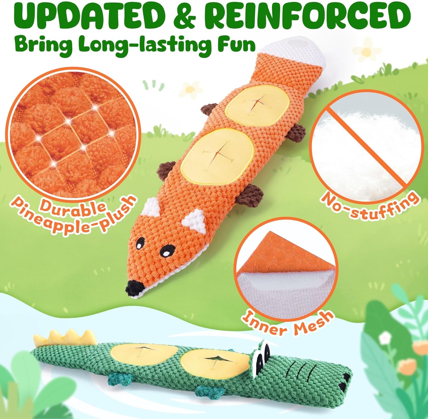 xiugoal-dog-toys-for-aggressive-chewers-2-pack-no-stuffing-dog-toys-for-boredom-and-teething-squeaky-chew-toy-for-small-medium-breed-to-keep-them-busy