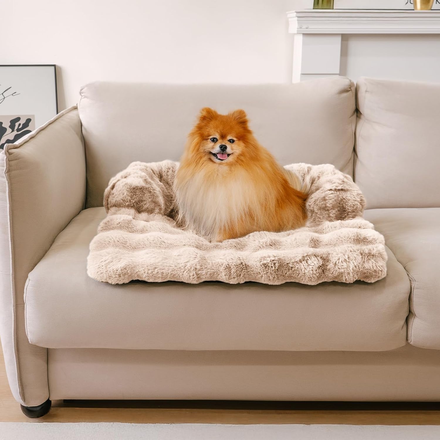 funny-fuzzy-pet-fluffy-fuzzy-couch-cover-calming-washable-dog-bed-sofa-protector-pets-mat-for-small-medium-dogs-and-cats-coffee-33-45-28-35-5-51-in