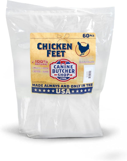 Chicken Feet Dog Treats, Raised & Made in USA (30-Pack), Dehydrated Chicken Feet, All Natural Dog Chews & Dog Snacks | Crunchy Texture, Naturally Dehydrated, Rich in Glucosamine, Supports Joint Health, Made in the USA11