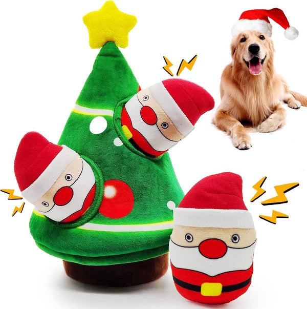 Lilfrd Dog Birthday Toy, Birthday Cake Toys for Puppy Gifts, Squeaky Plush Dog Toys | Perfect for Birthday Party, Interactive Play, Suitable for Small Medium Breed Dogs7