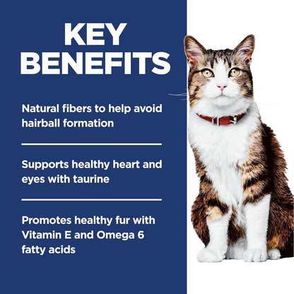 Hill'S Science Diet Adult 1-6 Hairball Control Dry Cat Food | #1 Veterinarian Recommended, Chicken Recipe, 3.5 Lb. Bag4