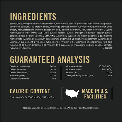 Purina Pro Plan Hairball Management, Indoor Cat Food, Salmon and Rice Formula - 7 Lb. Bag6