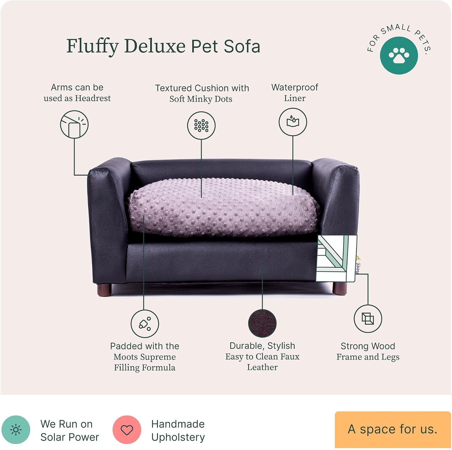 keet-fluffy-deluxe-pet-bed-sofa-charcoal-small