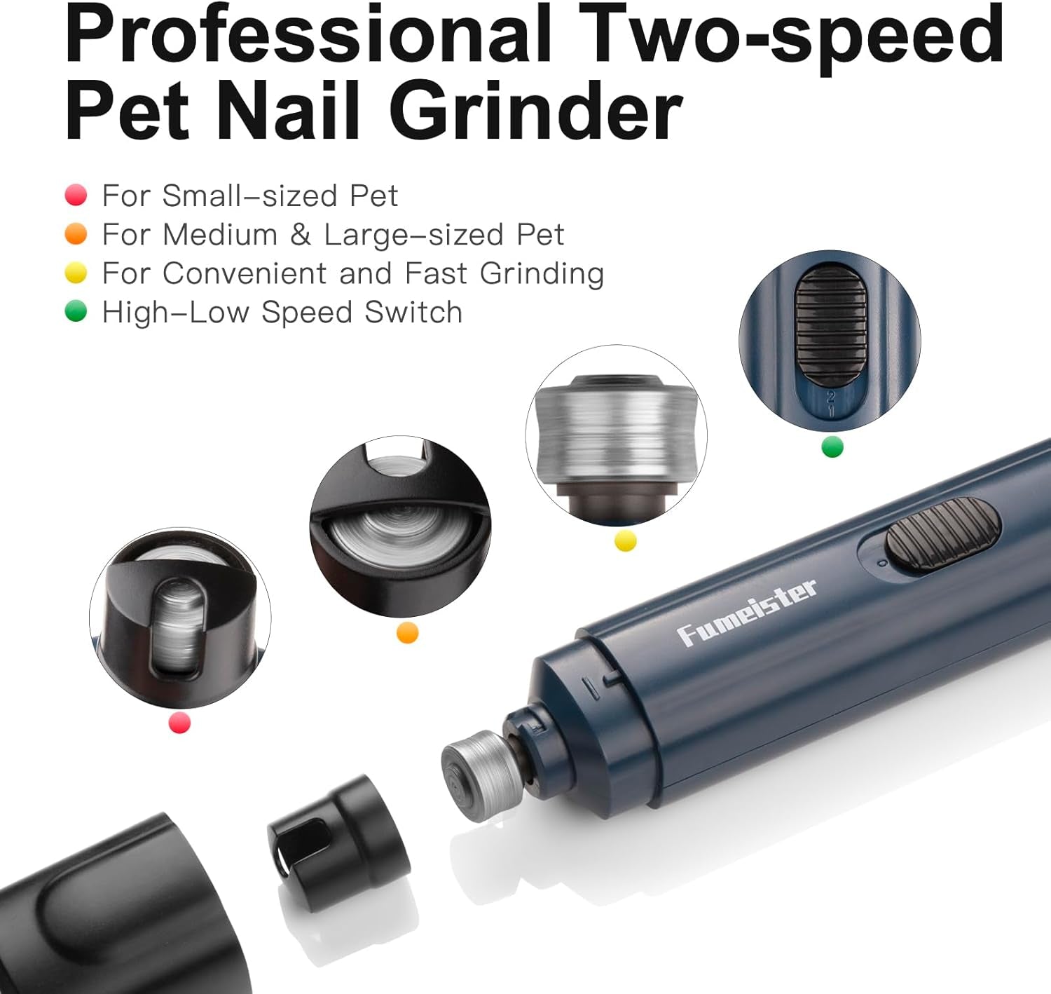 pet-nail-grinder-for-dogs-quiet-2-speed-type-c-rechargeable-dog-nail-trimmer-low-noise-paw-grooming-for-dogs-cats-blue