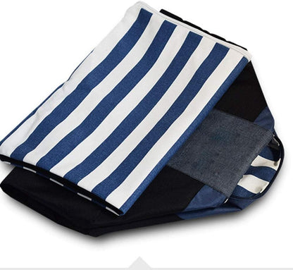 In the Square Canvas in the Nest Kennel Cat Litter Pet Nest Pad 35CM 45CM (Blue Small)4