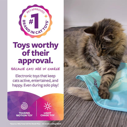 Smartykat Electronic Motion/Moving Toys for Cats & Kittens, Battery Powered, Mimics Motion of Real Prey, Fun & Interactive Play - Multiple Styles2