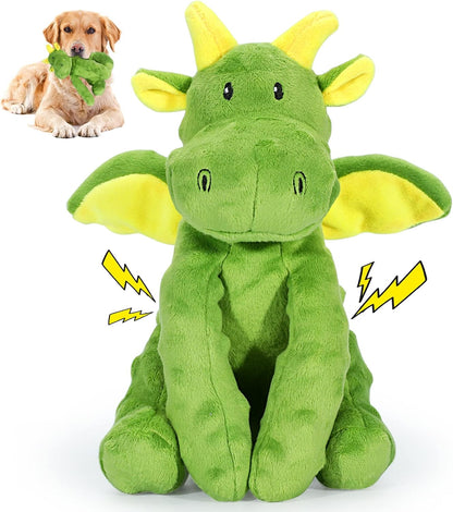 Letsmeet Squeaky Plush Dog Toy for Puppies, Small and Medium Dogs, Interactive Crinkle Stuffed Animal for Teething and Boredom, Soft Chew Toy to Keep Them Busy9