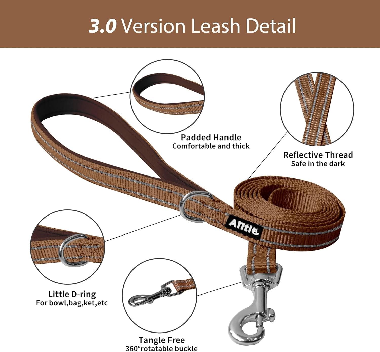 aiitle-no-pull-dog-harness-and-leash-set-step-in-adjustable-dog-harness-with-padded-vest-for-all-weather-dog-leash-with-soft-padded-handle-easy-to-put-on-small-and-medium-dogs-beige-s