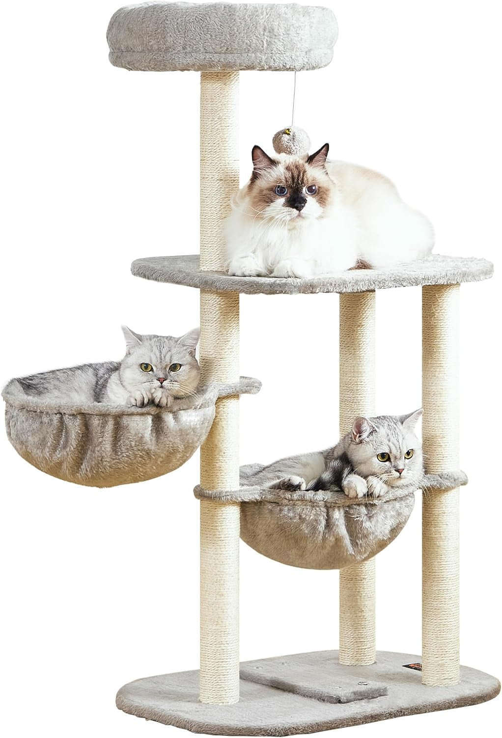 small-cat-tree-tower-with-lots-of-scratching-posts-42-inch-medium-compact-cats-scratch-house-with-hammock-perch-for-multi-level-2-kitty-indoor-corner-cat-bed-condo-climbing-gym-towers-furniture