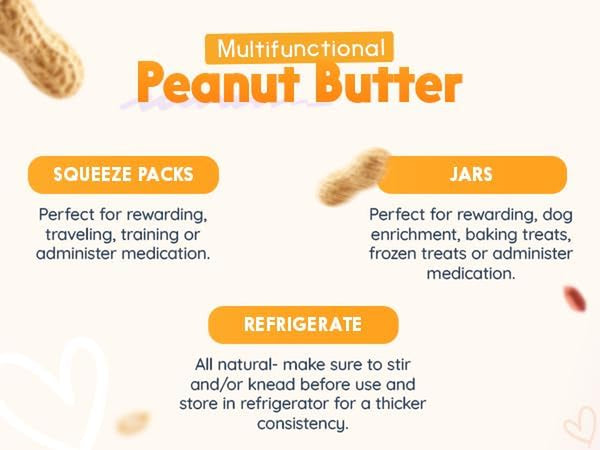 Relax Rover Buddy Budder (Stress + Anxiety), 100% Natural Dog Peanut Butter, Dog Supplment, Made in USA 17Oz7
