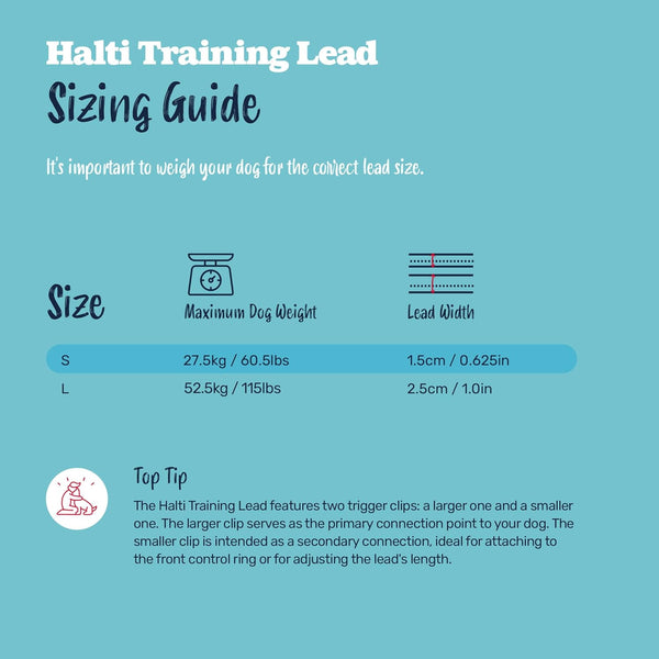 Halti Training Leash - Multifunctional Double-Ended Dog Leash, Ideal for Anti-Pulling Dog Training. Lightweight, Soft & Durable. Suitable for Medium to Large Dogs & Puppies (Size Large, Black, 2M)5