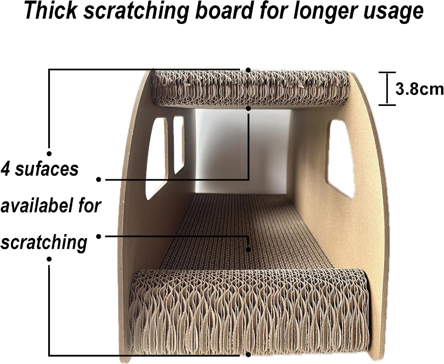 cat-scratching-house-cat-cardboard-house-green-bus-long-scratching-post-9x11-8x22-inches-fun-cube-tunnel-peekaboo-hideaway-for-indoor-cats