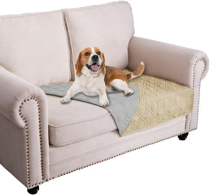 Ameritex Waterproof Dog Bed Cover Pet Blanket for Furniture Bed Couch Sofa Reversible79