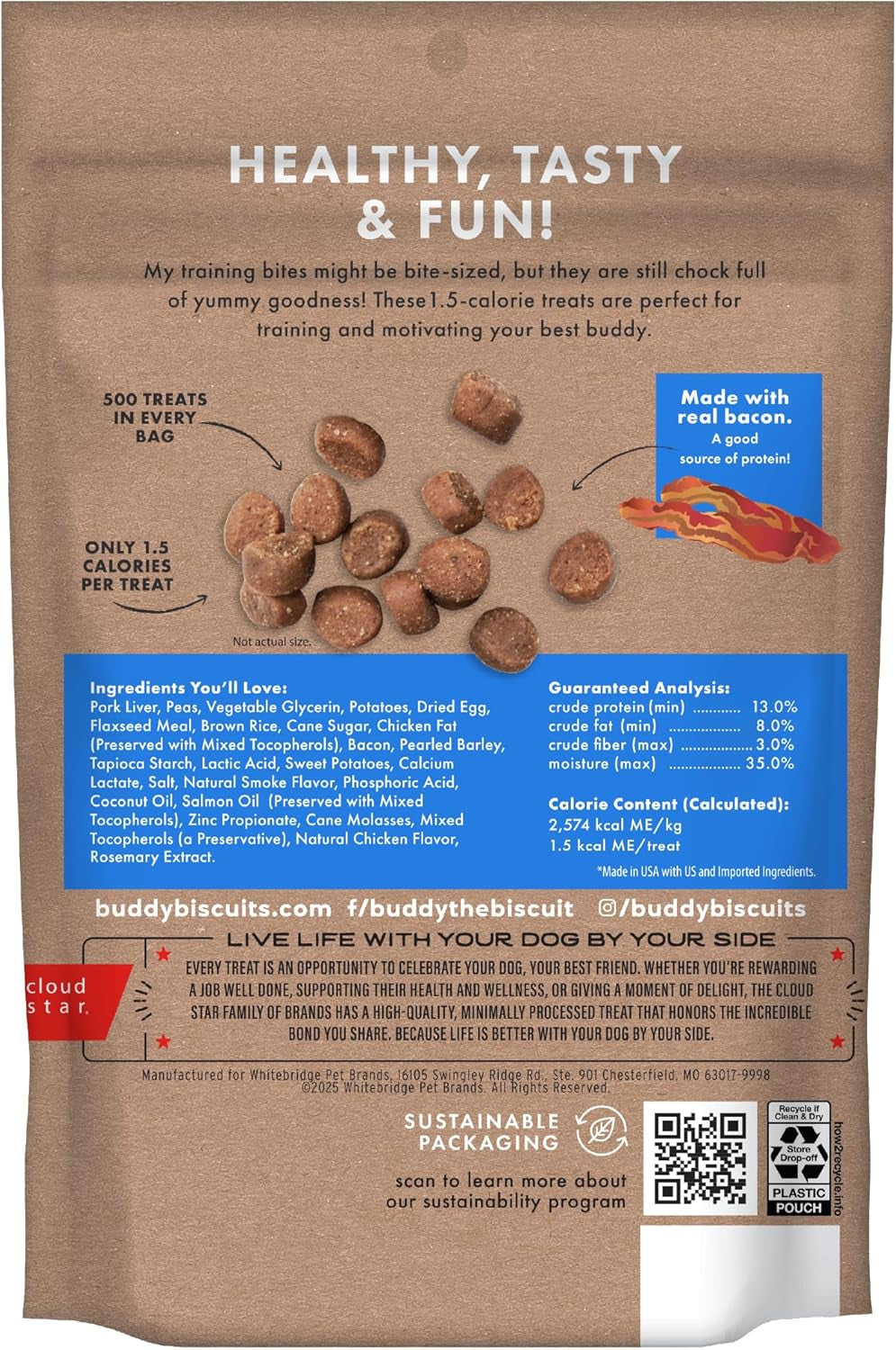 buddy-biscuits-trainers-training-bites-soft-chewy-dog-treats-bacon-10-oz-pouch