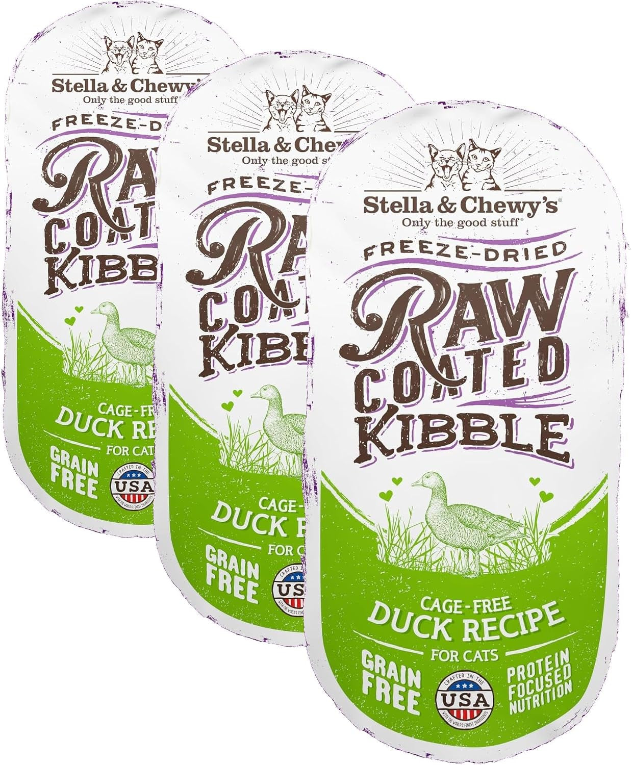 stella-chewys-raw-coated-cat-food-high-protein-grain-free-kibble-with-cage-free-chicken-premium-digestive-support-with-probiotics-natural-small-kibble-perfect-for-picky-eaters-2-5lb-bag