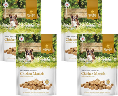 Caledon Farms Freeze Dried Beef Liver Bites Dog Treats, 150 Grams/5.3Oz15