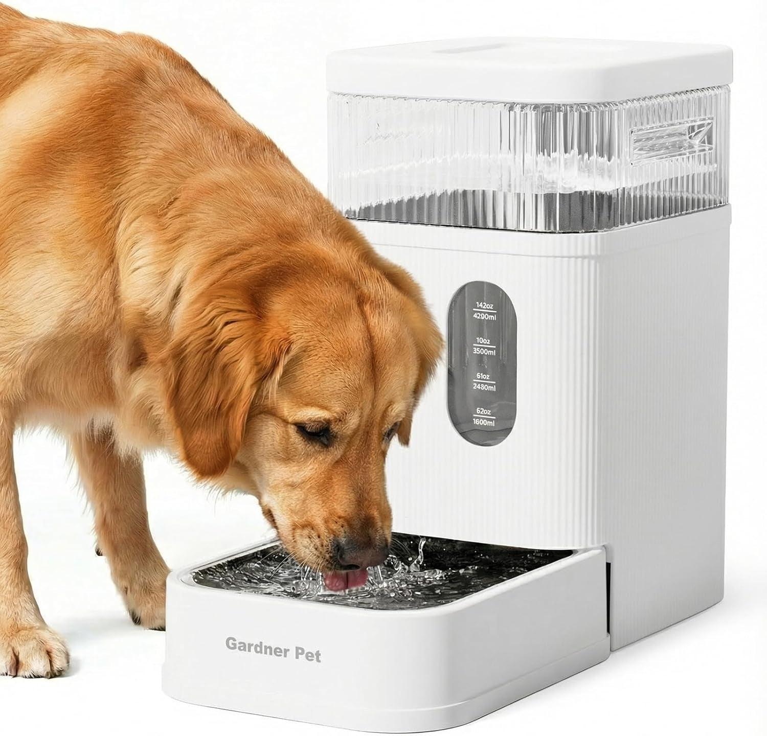 gardner-pet-2-2-gallon-automatic-dog-water-bowl-dispenser-8-5l-gravity-water-feeder-with-stainless-steel-bowl-maifan-stone-filter-bpa-free-for-for-cats-and-dogs-black-2-2-gallon