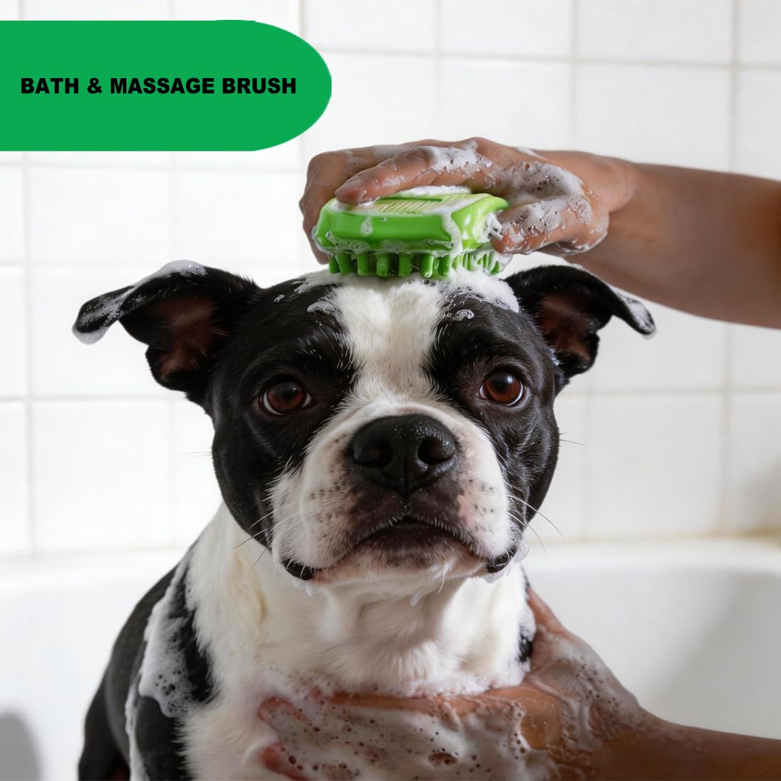 rubber-curry-brush-for-short-haired-dogs-gentle-curry-comb-dog-brush-with-removable-screen-use-wet-as-bath-scrubber-or-dry-for-grooming-loose-hair