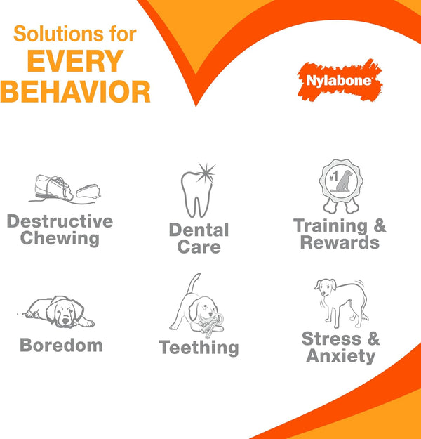 Nylabone Flexi Chew Tiny Gumabone Dog Chew Toys, Xx-Small, 2 Count | Peanut Butter & Bacon Flavor, X-Small Breeds, Flexible Material, Fill with Treats, Gentle on Teeth, for Dogs up to 15 Lbs7