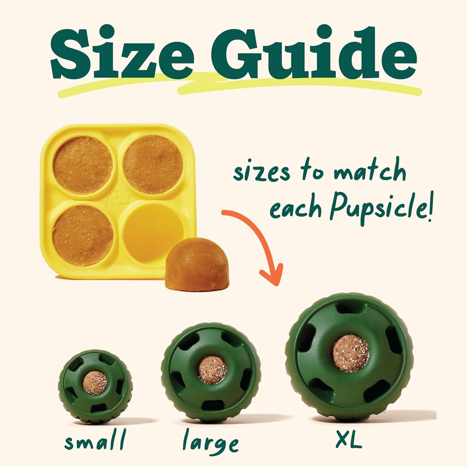 woof-pupsicle-dog-treat-toy-with-silicone-treat-tray-for-dogs-10-25-lbs-pupsicle-toy-for-small-dogs-silicone-treat-tray-homemade-frozen-treats-easy-fill-design-low-mess-play