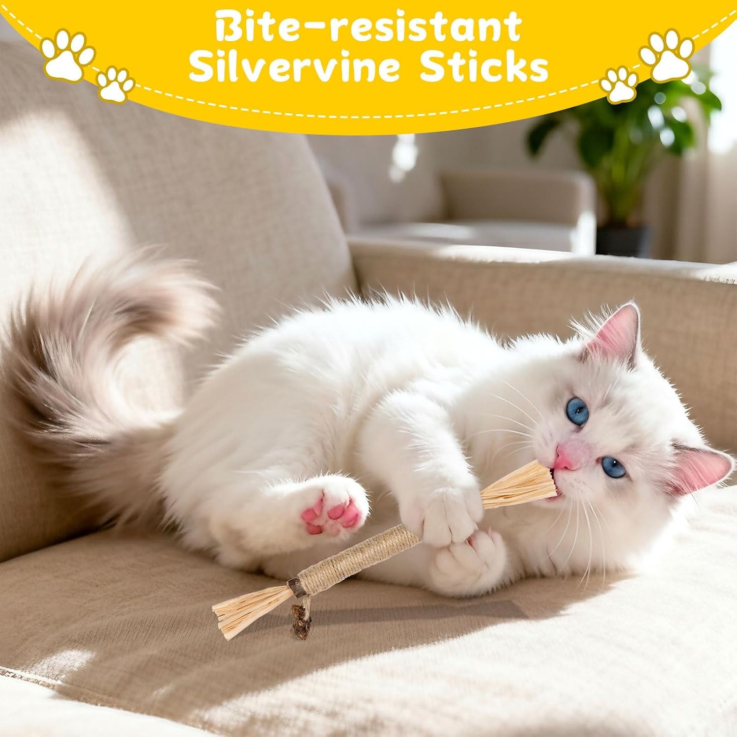 9-pack-silvervine-sticks-for-cats-natural-cat-chew-stick-toys-set-matatabi-dental-care-cat-treat-for-indoor-cats-kittens-dental-care-teeth-cleaning-play