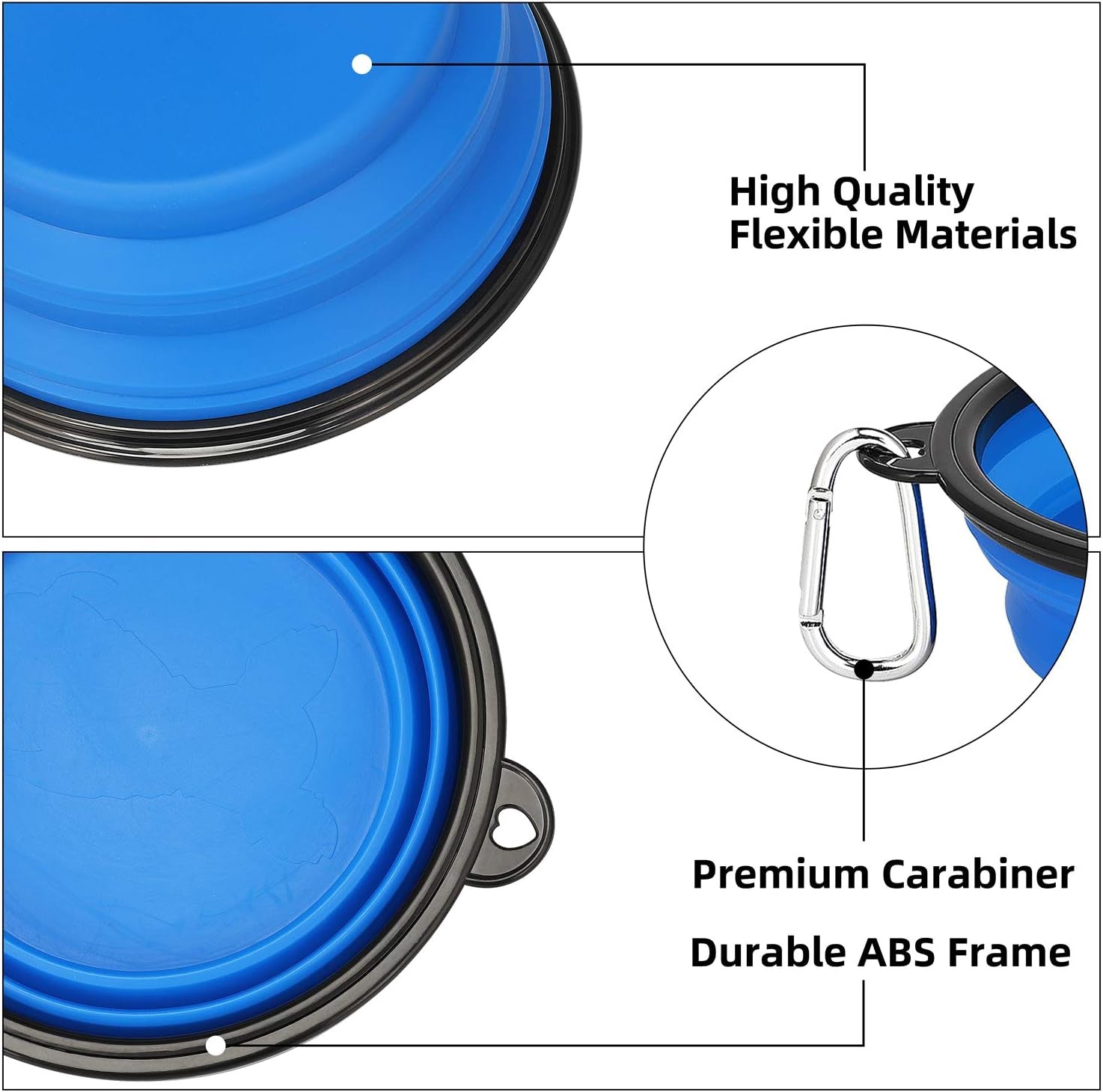 kytely-large-collapsible-dog-bowls-2-pack-34oz-foldable-dog-travel-bowl-portable-pet-water-food-bowl-with-clasp-pet-cat-feeding-cup-dish-for-traveling-walking-hiking-black-blue