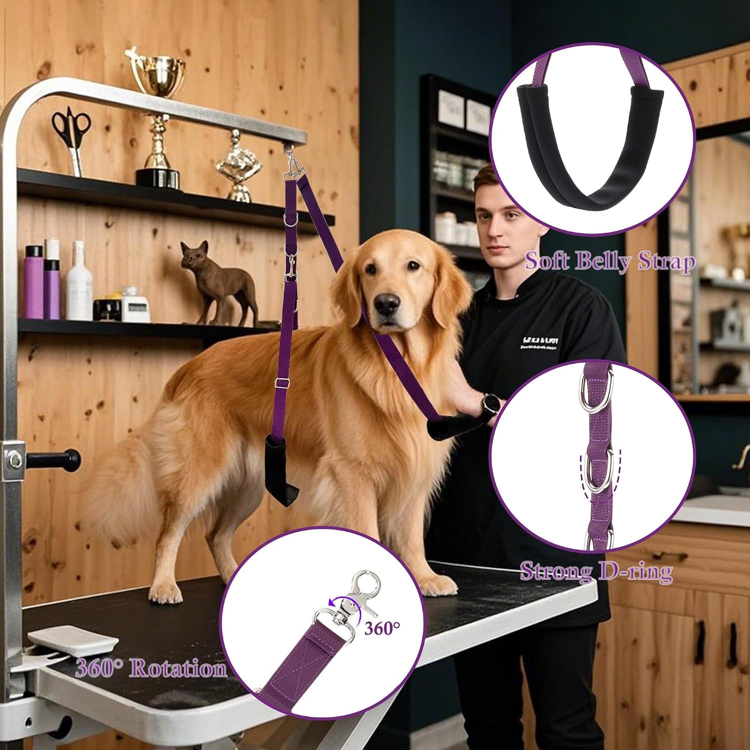 pet-grooming-loop-and-belly-strap-for-dogs-with-extension-strap-nylon-restraint-noose-adjustable-slip-rope-dog-grooming-supplies-for-dog-grooming-arm-and-pet-grooming-table-3-pack