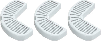 Pioneer Pet Replacement Filters for Ceramic & Stainless Steel Fountains, Raindrop Filters (3 Filters),White2