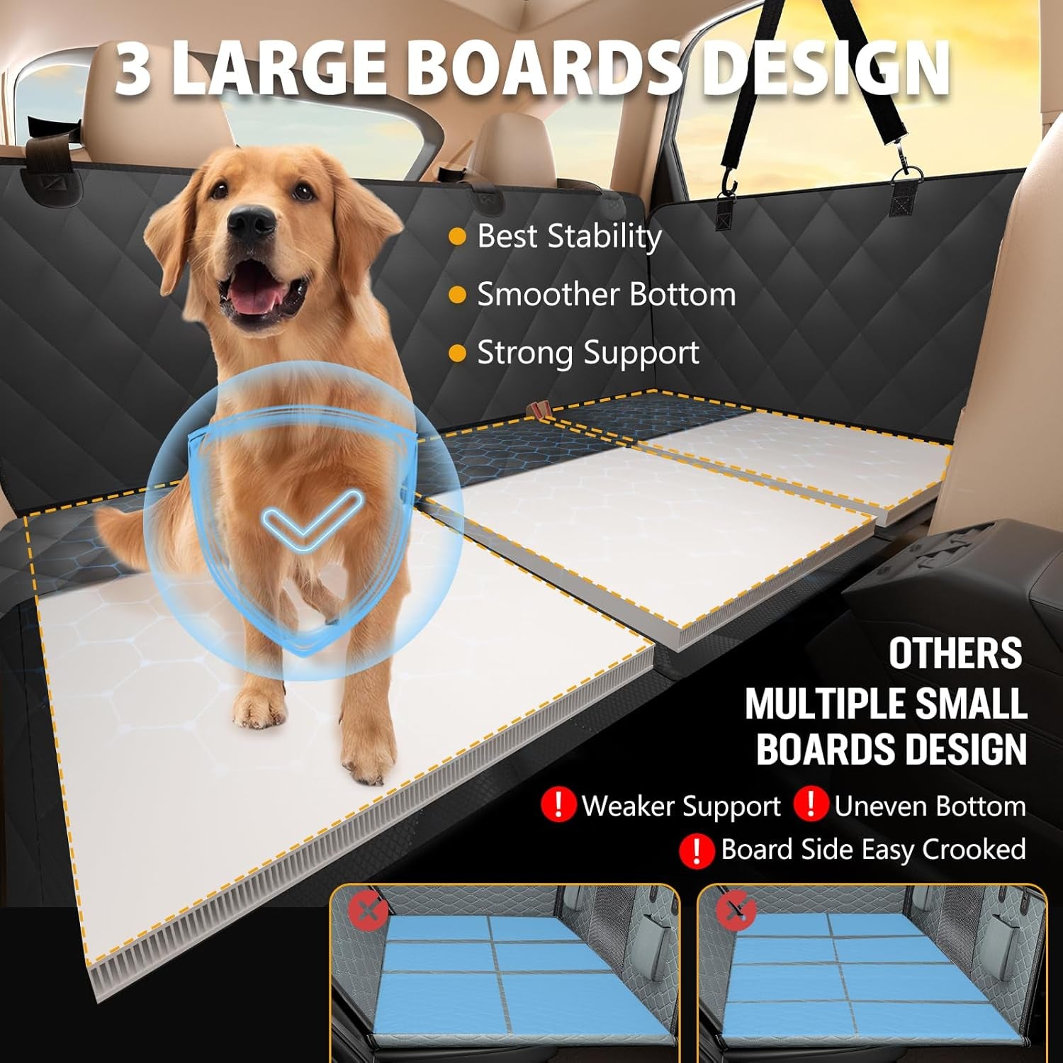 back-seat-extender-for-dogs-large-space-dog-car-seat-cover-hard-bottom-holds-420lbs-sturdy-backseat-extender-for-dogs-upgraded-waterproof-pet-car-bed-dog-hammock-for-car-suv-truck-black