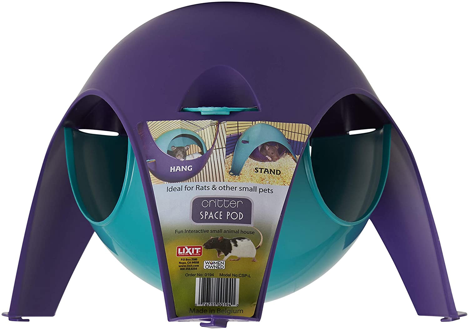 lixit-critter-space-pod-perfect-for-small-animals-large