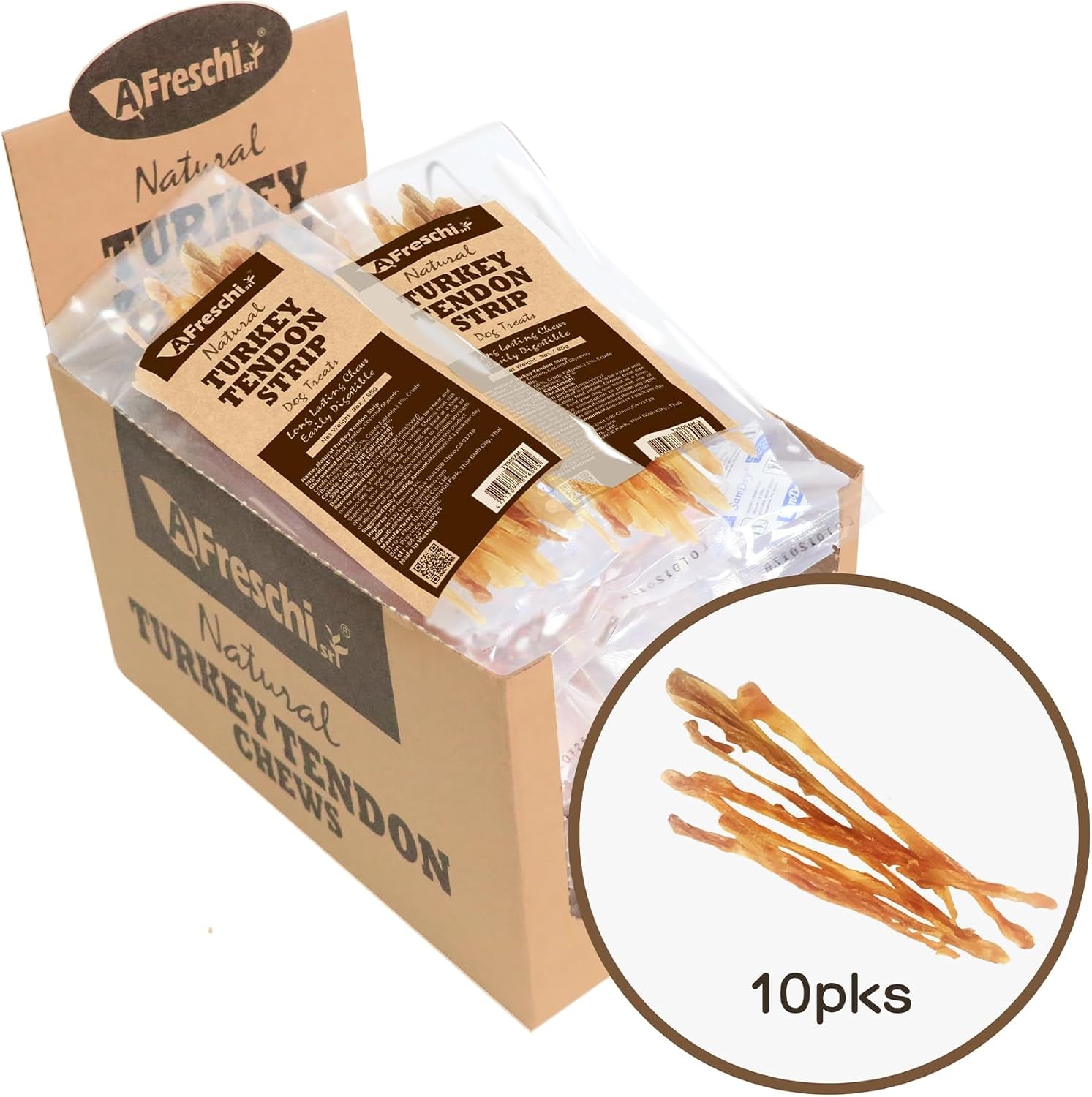 a-freschi-srl-turkey-tendons-for-dogs-usa-sourced-human-grade-rawhide-free-long-lasting-puppy-chews-all-natural-hypoallergenic-dog-treats-for-small-breeds-strips-3oz-pack