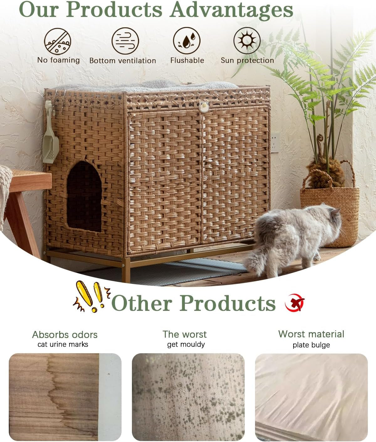 setvson-cat-litter-box-enclosure-furniture-rattan-pe-kitty-house-natural-handwoven-pe-rattan-with-2-soft-mats-heightened-metal-feet-2-s-hooks-30-3-x-18-3-x-28-in-spacious-interior-kitty-cabinet