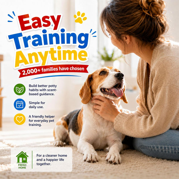 Dog Potty Training Spray Set, Dog Pee Spray (2-Pack), Stops Urination & Marking, Indoor & Outdoor Potty Training for Dogs & Puppies, Essential Tools for Dog Training, 1.7 Fl Oz6